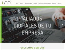 Tablet Screenshot of idea32.com